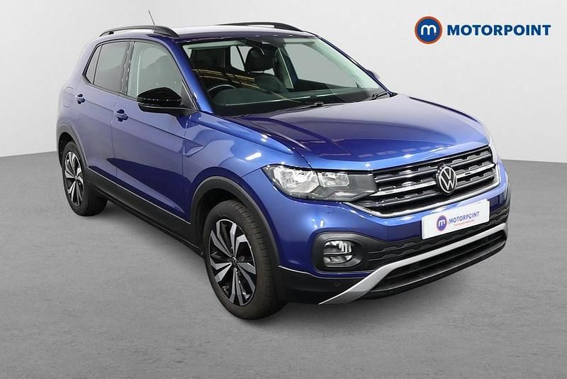 Blue Used 2021 VW T-Cross SE SUV | £14,549 (Fair price) - Image 1/4