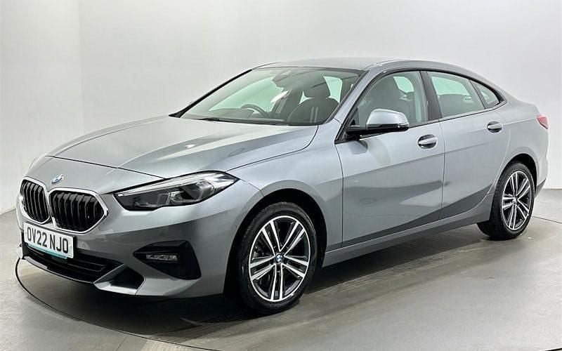 Usado BMW 220 Sport Line 178 HP (130 kW) 2021 Cinzento Coupé