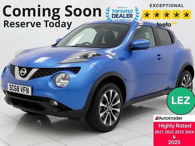 Used Nissan Juke Tekna 112 HP (82 kW) 2019 Blue SUV