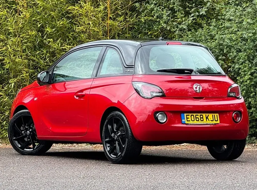 Used Vauxhall Adam 70 HP (51 kW) 2018 Red Hatchback