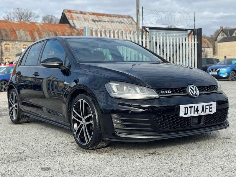 Used VW Golf VII GTD 2014 Black Hatchback