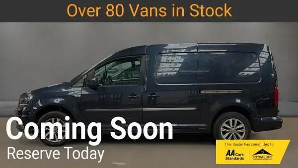 Used VW Caddy Maxi Highline 102 HP (75 kW) 2019 Blue MPV