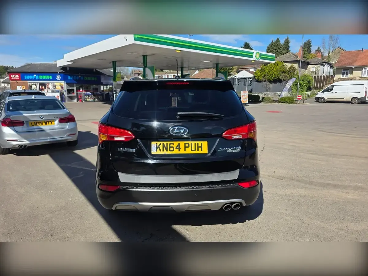 Used Hyundai Santa Fe Premium 194 HP (142 kW) 2014 Black SUV