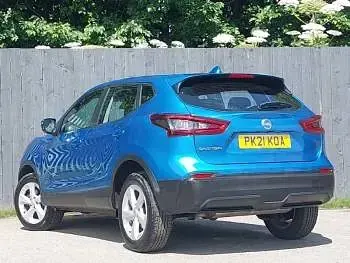 Used Nissan Qashqai Acenta Premium 157 HP (115 kW) 2021 Blue SUV