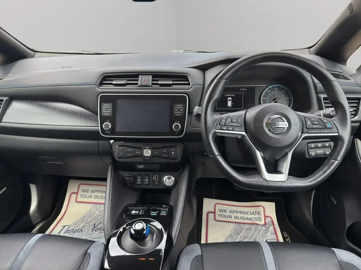 Used Nissan Leaf Tekna 110 kW (150 HP) 2019 Grey Hatchback