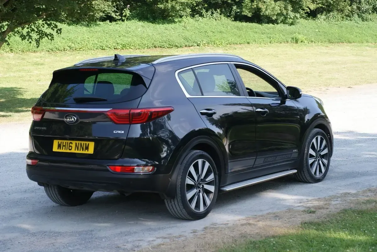 Used Kia Sportage First Edition 182 HP (133 kW) 2016 Black SUV