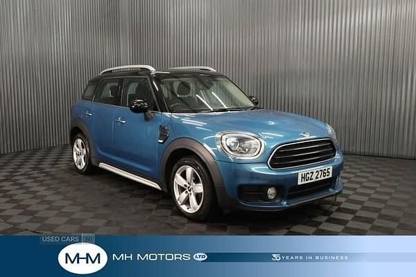 Blue Used 2017 Mini Cooper D Countryman SUV | £8,950 (Fair price) - Image 1/4