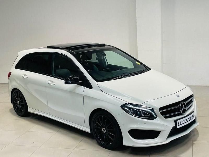 White Used 2015 Mercedes B200 AMG Line Premium Plus MPV | £8,900 (A bit pricey) - Image 1/4