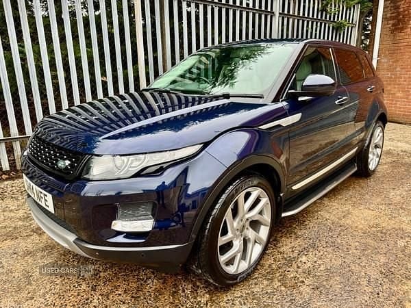 Blue Used 2014 Land Rover Range Rover evoque Prestige Estate | £10,495 (A bit pricey) - Image 1/4