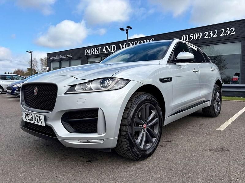 Used Jaguar F-Pace R-Sport 2018 Silver SUV