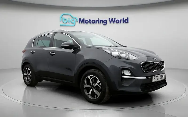 Used Kia Sportage 136 HP (100 kW) 2021 Grey SUV