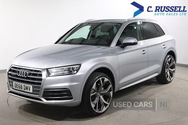 Used Audi Q5 Sport 190 HP (139 kW) 2018 Silver SUV