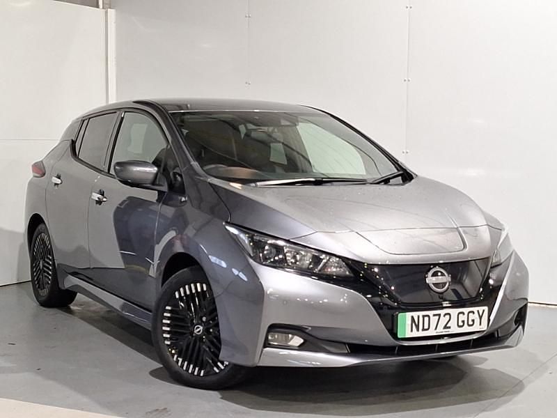 Grey Used 2022 Nissan Leaf N-Connecta Hatchback | £12,998 (Expensive) - Image 1/4