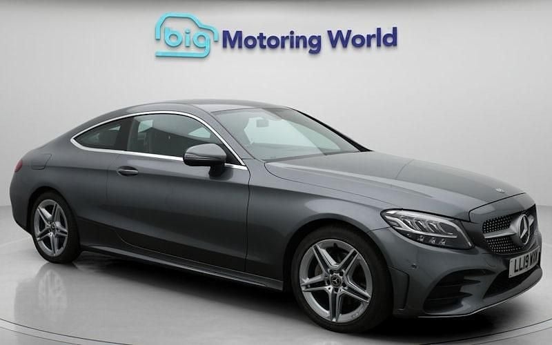Used 2020 Mercedes C200 AMG line Coupe | £16,050 (Good price) - Image 1/4