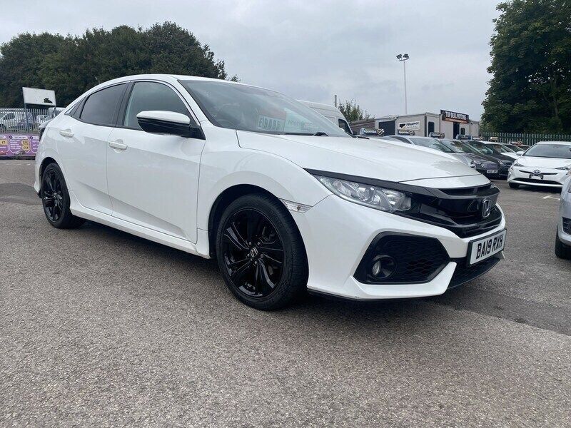 White Used 2019 Honda Civic SR Hatchback | £9,000 (Fair price) - Image 1/4
