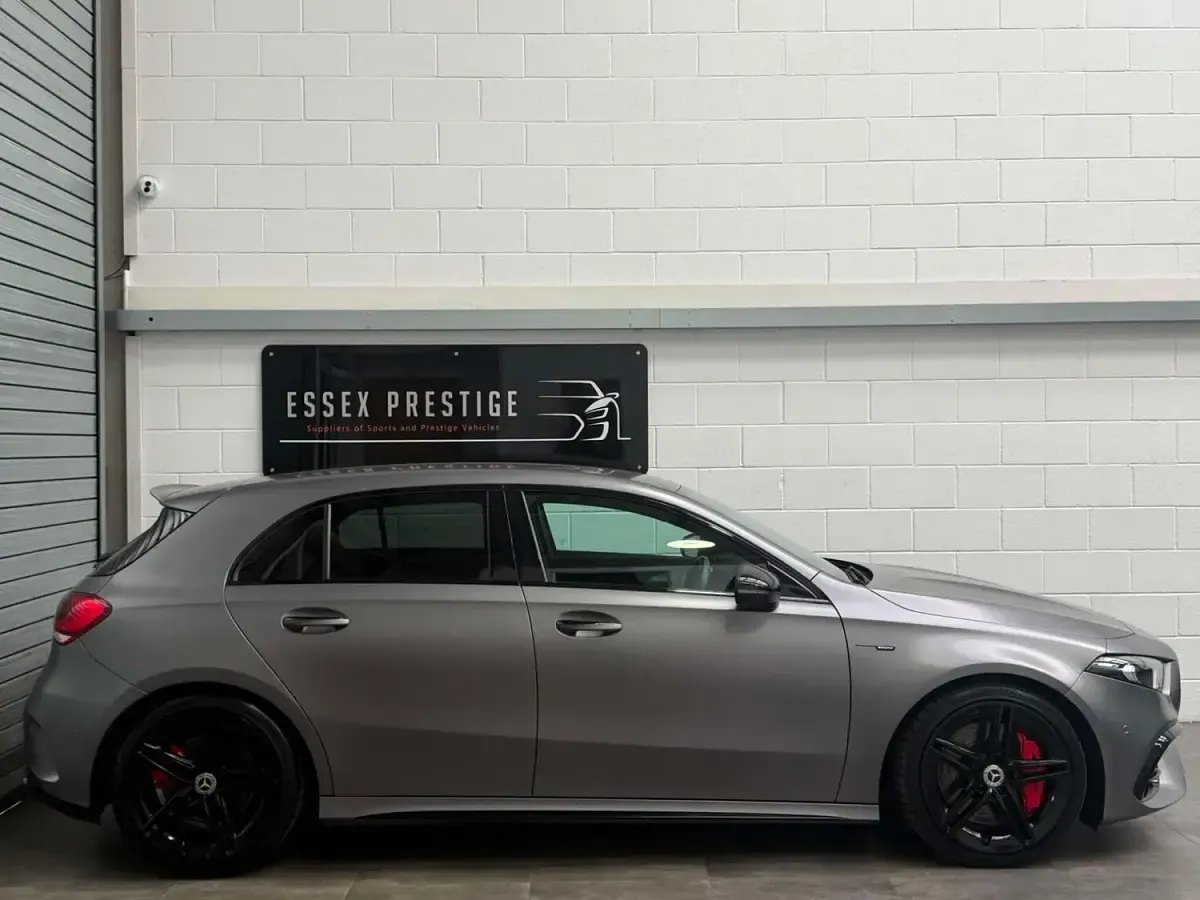 Used Mercedes A45 AMG 421 HP (309 kW) 2021 Grey Hatchback