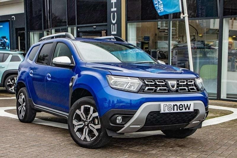 Blue Used 2022 Dacia Duster Prestige SUV | £17,195 (Fair price) - Image 1/4