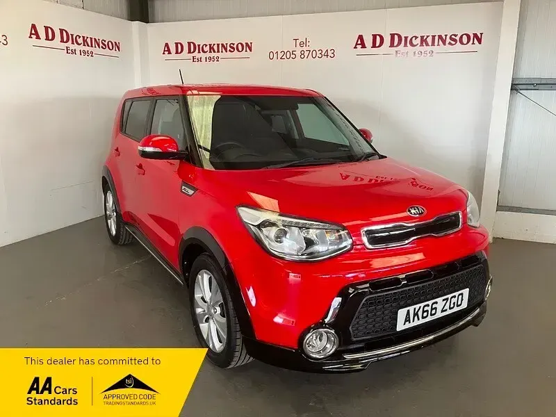 Used Kia Soul Urban 132 HP (97 kW) 2016 Red SUV