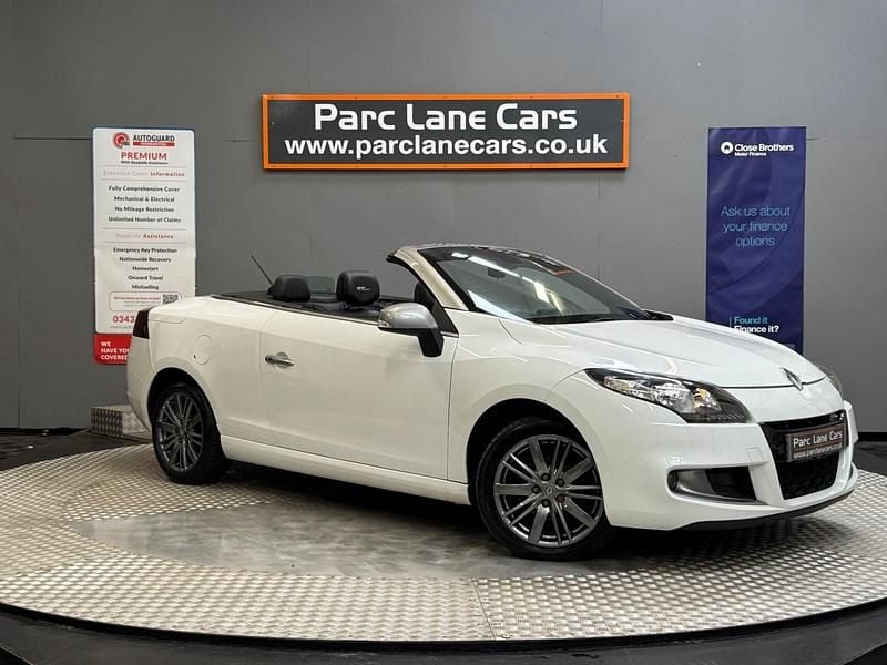White Used 2011 Renault Mégane Cabriolet GT-Line Cabriolet | £3,999 - Image 1/4