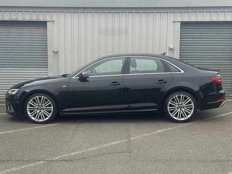 Used Audi A4 S-Line 190 HP (139 kW) 2019 Black Sedan
