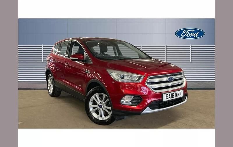 Red Used 2018 Ford Kuga Titanium SUV | £11,195 (Fair price) - Image 1/4