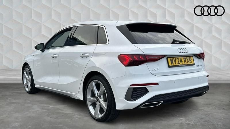 Used Audi A3 Sportback S-Line 2024 Ibis white Hatchback