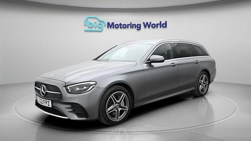 Used Mercedes E300 AMG line 306 HP (225 kW) 2022 Grey Estate