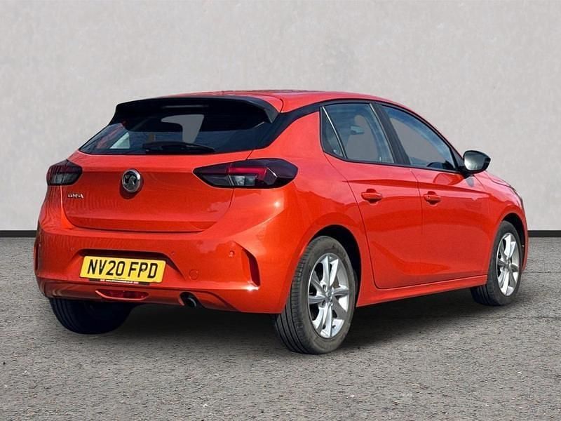 Used Vauxhall Corsa 100 HP (73 kW) 2020 Orange Hatchback