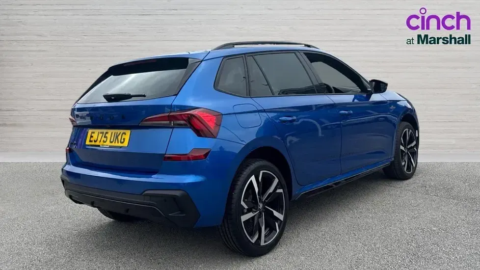 Used Skoda Kamiq Monte Carlo 150 HP (110 kW) 2025 Blue SUV