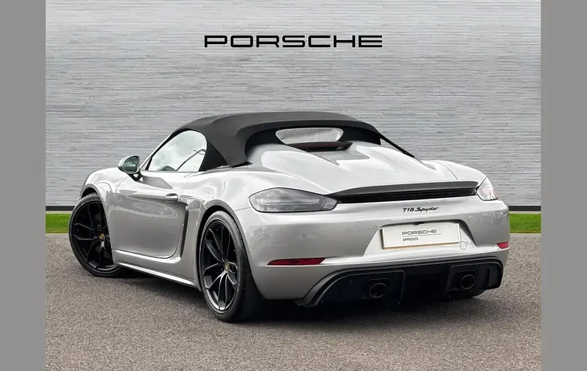 Used Porsche 718 420 HP (308 kW) 2023 Silver Cabriolet