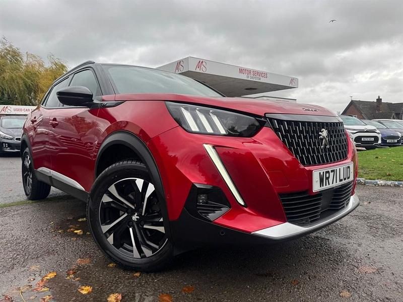 Red Used 2021 Peugeot 2008 GTi SUV | £13,895 (Fair price) - Image 1/4