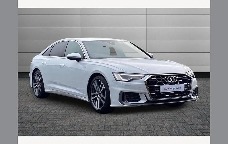 Glacier white Used 2025 Audi A6 S-Line Sedan | £35,000 (Fair price) - Image 1/4