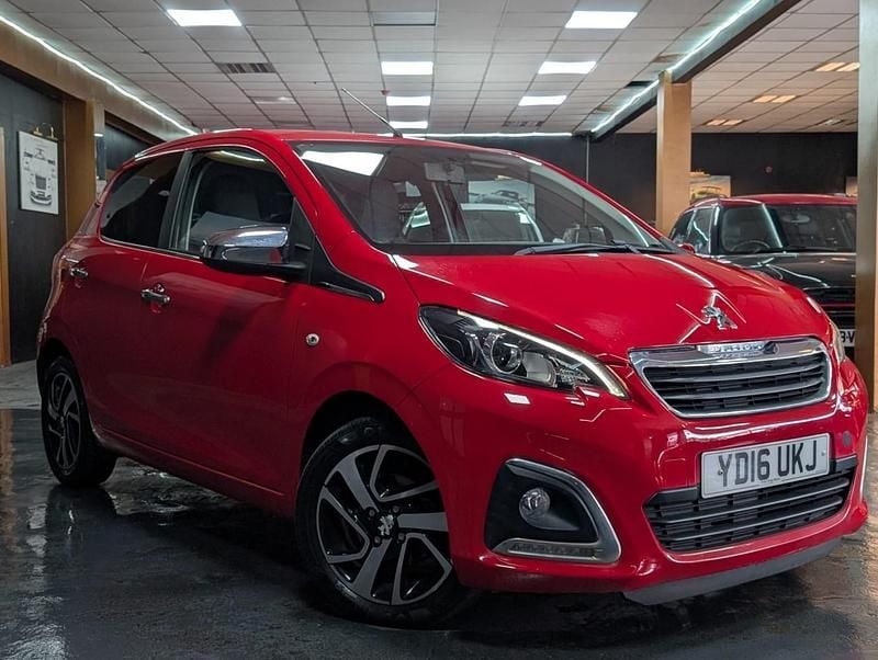 Red Used 2016 Peugeot 108 Hatchback | £5,290 (Fair price) - Image 1/4