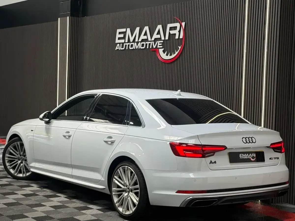 Used Audi A4 S-Line 2019 White Sedan