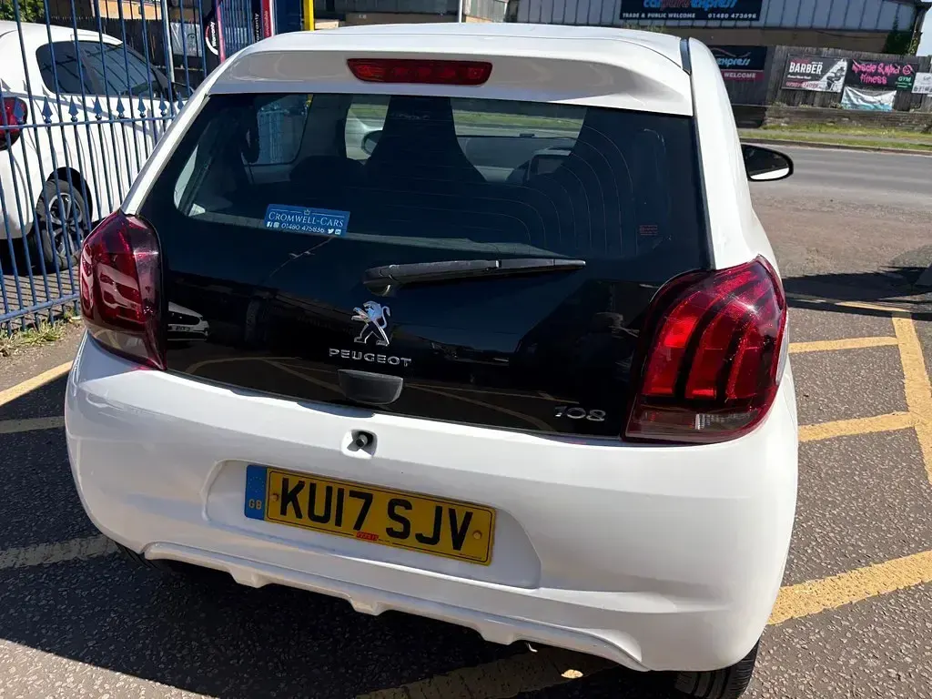 Used Peugeot 108 Active 2017 White Hatchback