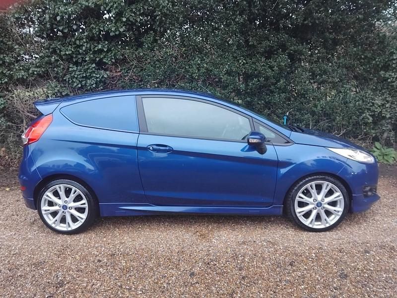 Used Ford Fiesta Sport 2017 Blue Van