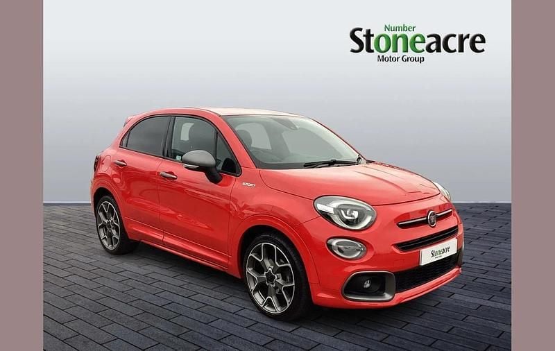 Red Used 2020 Fiat 500X Sport SUV | £9,689 (Fair price) - Image 1/4