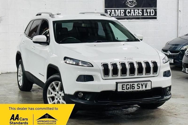 White Used 2016 Jeep Cherokee Longitude Plus SUV | £5,500 (Fair price) - Image 1/1