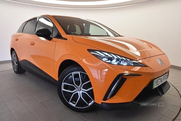 Orange Used 2024 MG MG4 EV Trophy Hatchback | £19,985 (Fair price) - Image 1/4
