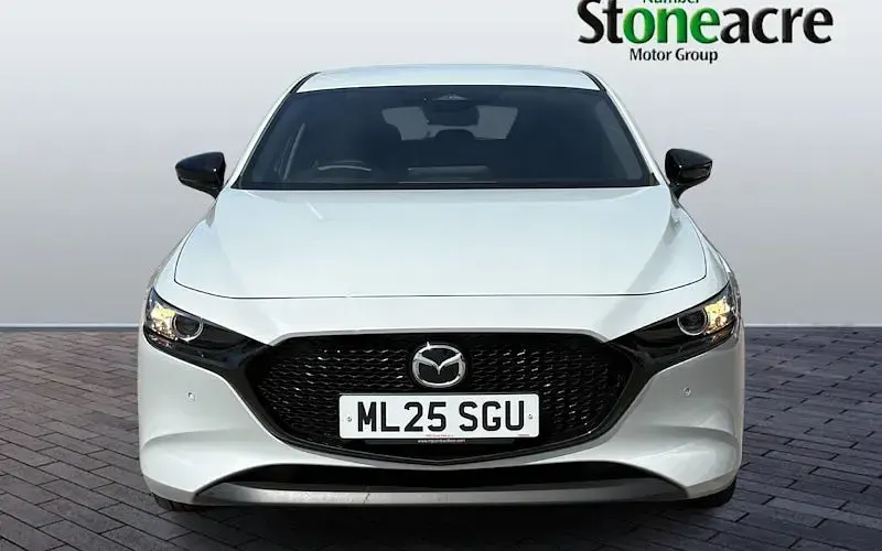 Used Mazda 3 Homura-Line 140 HP (102 kW) 2025 White Hatchback