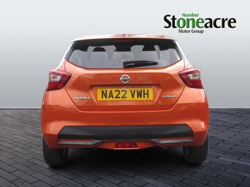 Used Nissan Micra S 92 HP (67 kW) 2022 Orange Hatchback