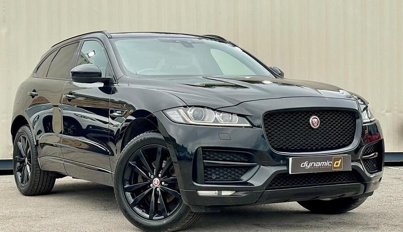 Used Jaguar F-Pace R-Sport 180 HP (132 kW) 2018 Black SUV