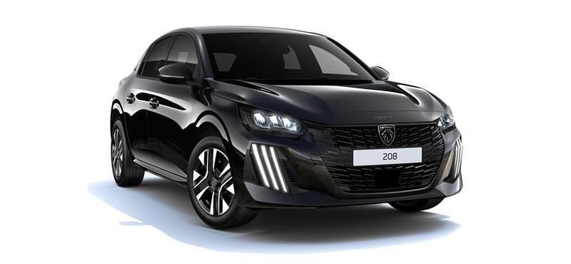 New Peugeot 208 Allure 100 HP (73 kW) 2026 Nera black Hatchback