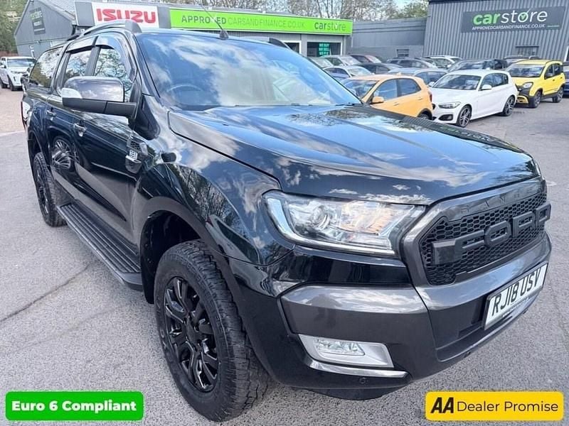 Begagnad Ford Ranger Wildtrack 200 HK (147 kW) 2018 Svart Pickup