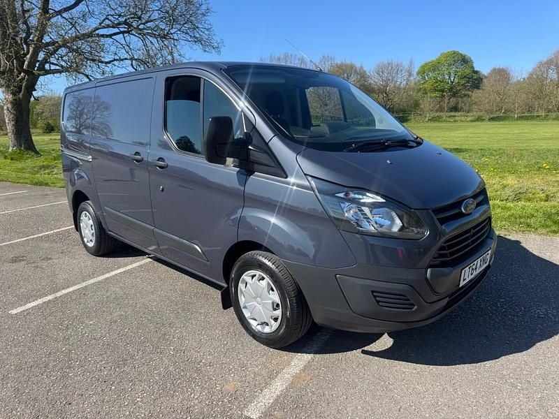 Used Ford Transit Custom 100 HP (73 kW) 2014 Blue Van