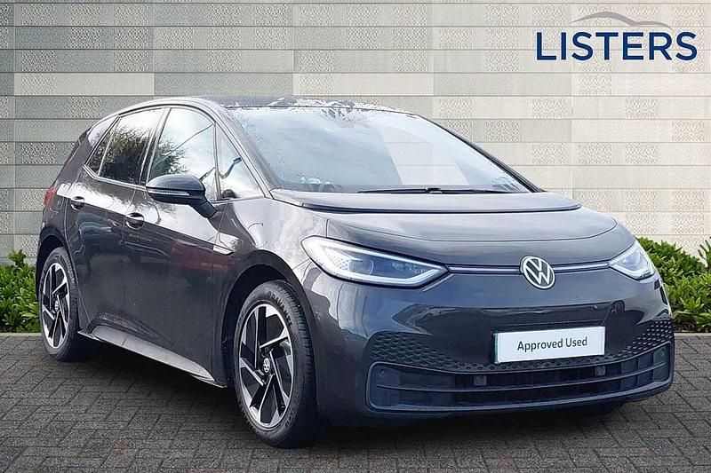Grey Used 2021 VW ID.3 Pro Performance Hatchback | £17,773 (A bit pricey) - Image 1/4