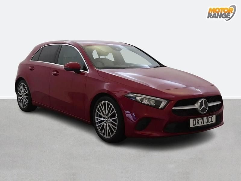 Red Used 2021 Mercedes A180 Executive Hatchback | £18,895 (Fair price) - Image 1/4