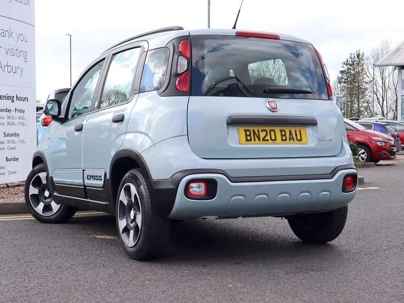 Used Fiat Panda Cross Cross 70 HP (51 kW) 2020 Green Hatchback