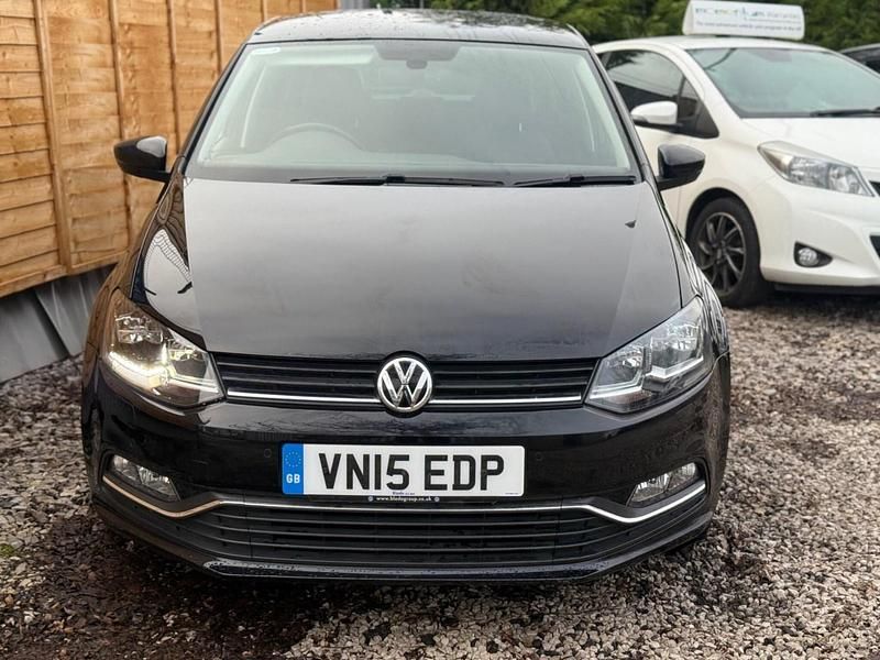 Used VW Polo SEL 2015 Black Hatchback