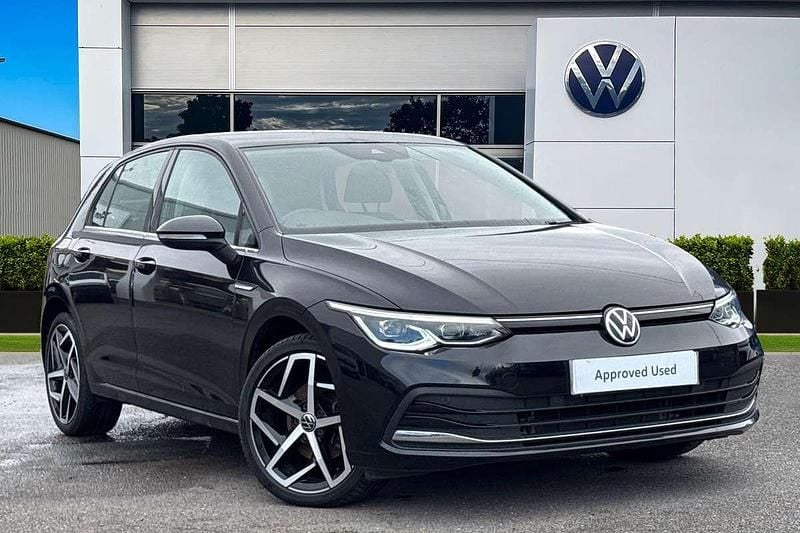 Black Used 2020 VW Golf VIII Style Hatchback | £16,585 (Fair price) - Image 1/4